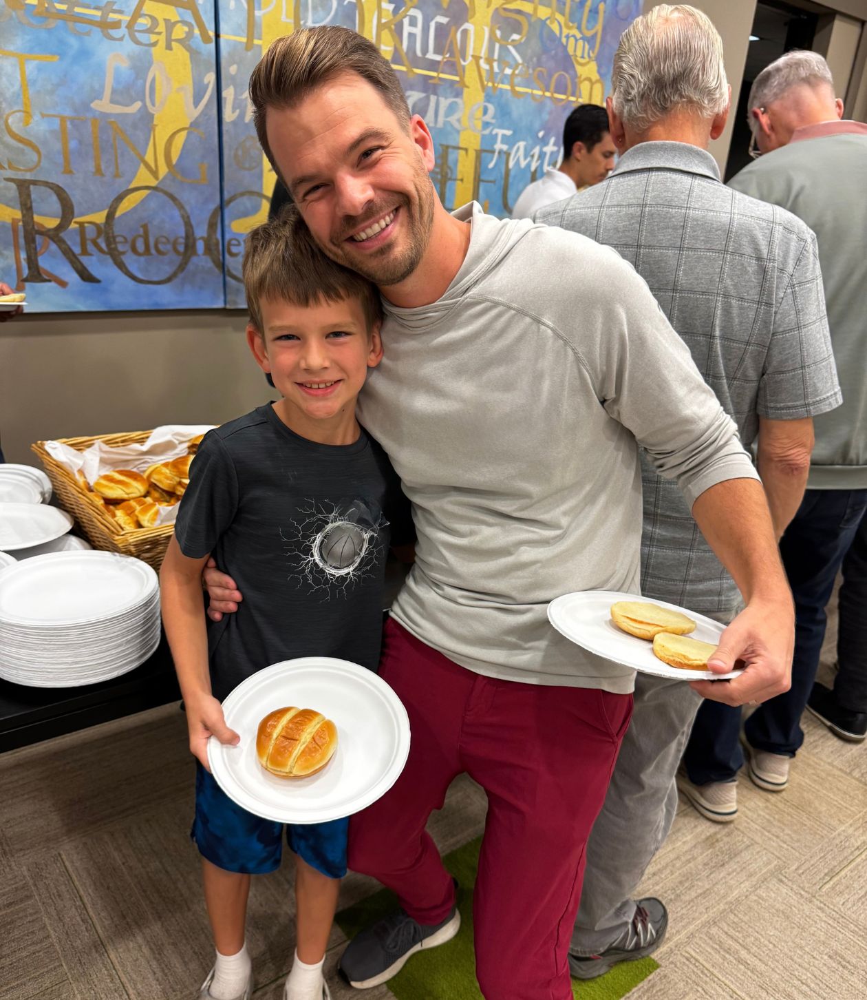 Mens TTE father and son